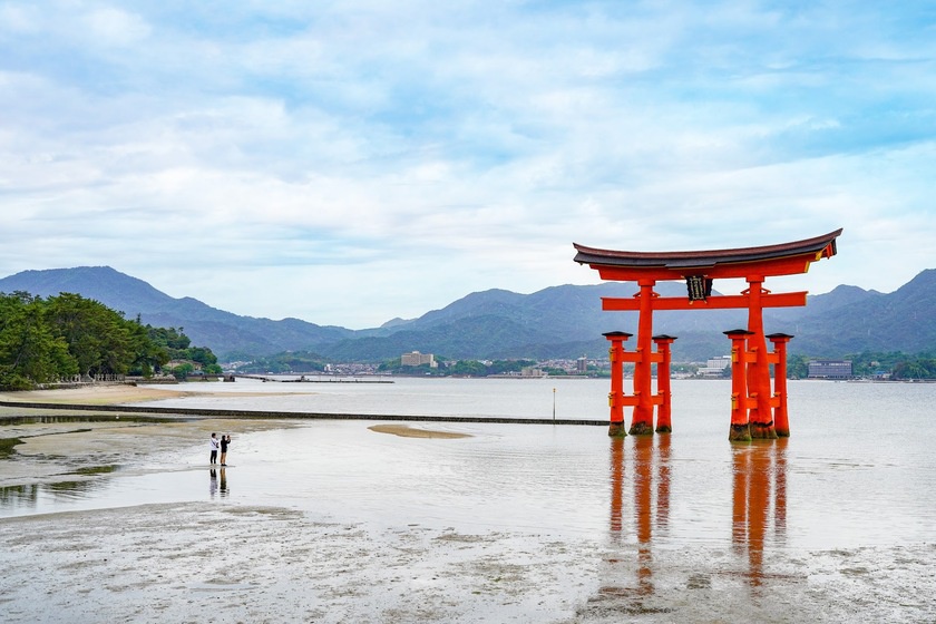 世界遺産　広島県　厳島神社